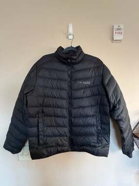 Columbia Titanium Men's Omni-Heat Interchange Puffer Jacket, Size L